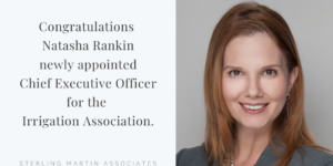 Irrigation Association CEO Natasha Rankin